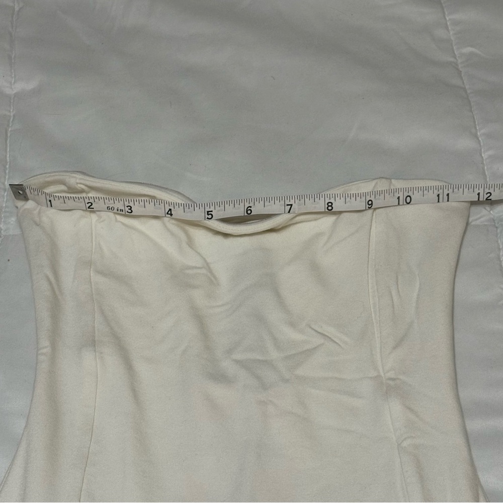 Oh Polly Strapless White Dress - Picture 6 of 8